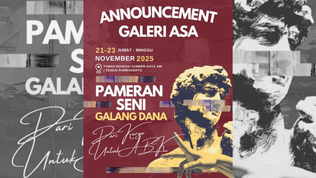 Galeri Asa di TESDA Purwokerto oleh SAN Purwokerto Menjadikan Ruang Seni untuk Menyuarakan Harapan