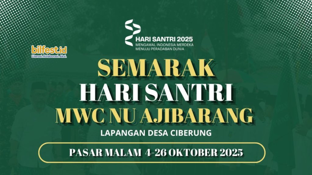 Semarak Hari Santri 2025 di Ajibarang: Rangkaian Acara Meriah, Pasar Malam hingga Parade Santri