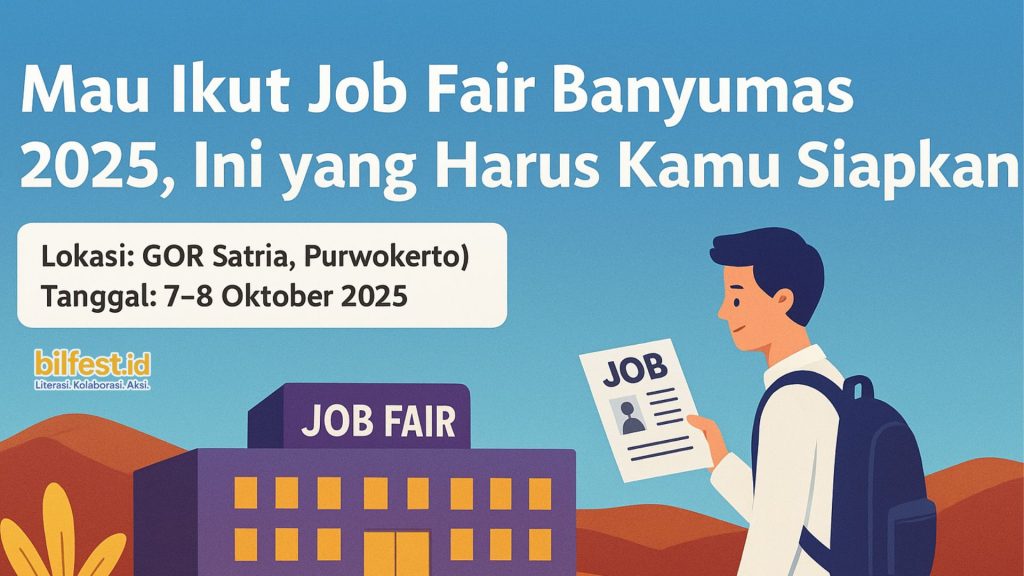 Mau Ikut Job Fair Banyumas 2025, Ini yang Harus Kamu Siapkan