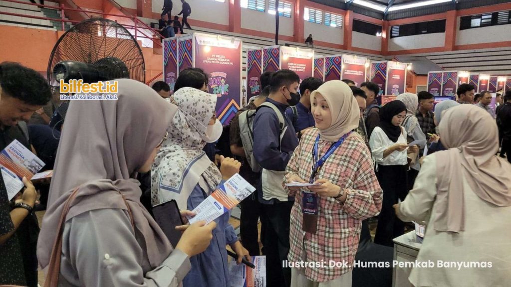 Job Fair Banyumas 2025, Puluhan Perusahaan Membuka Lowongan Kerja