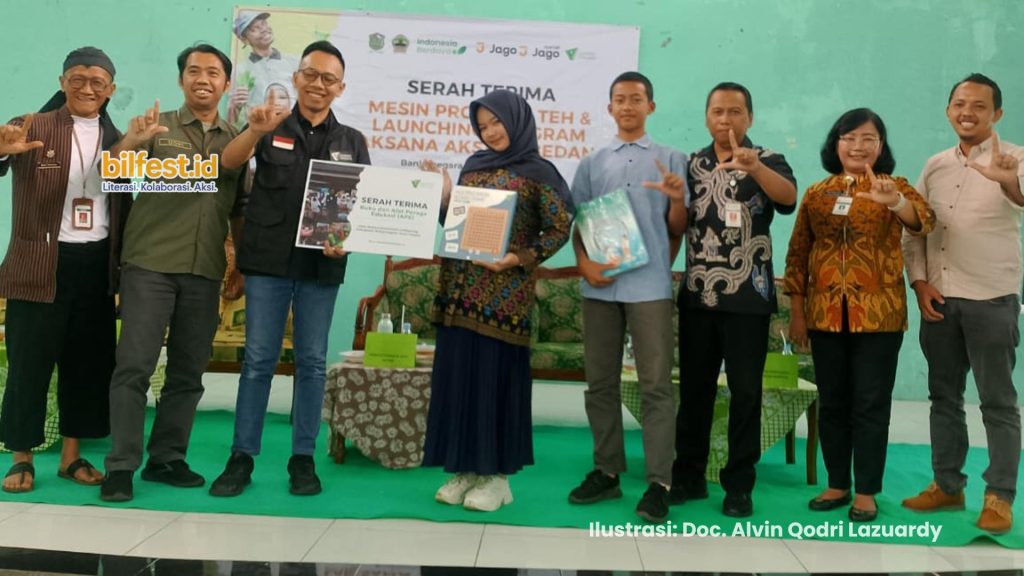 Launching “Laksana Aksara Bedana”, Semangat Literasi kembali Menyala di Bedana