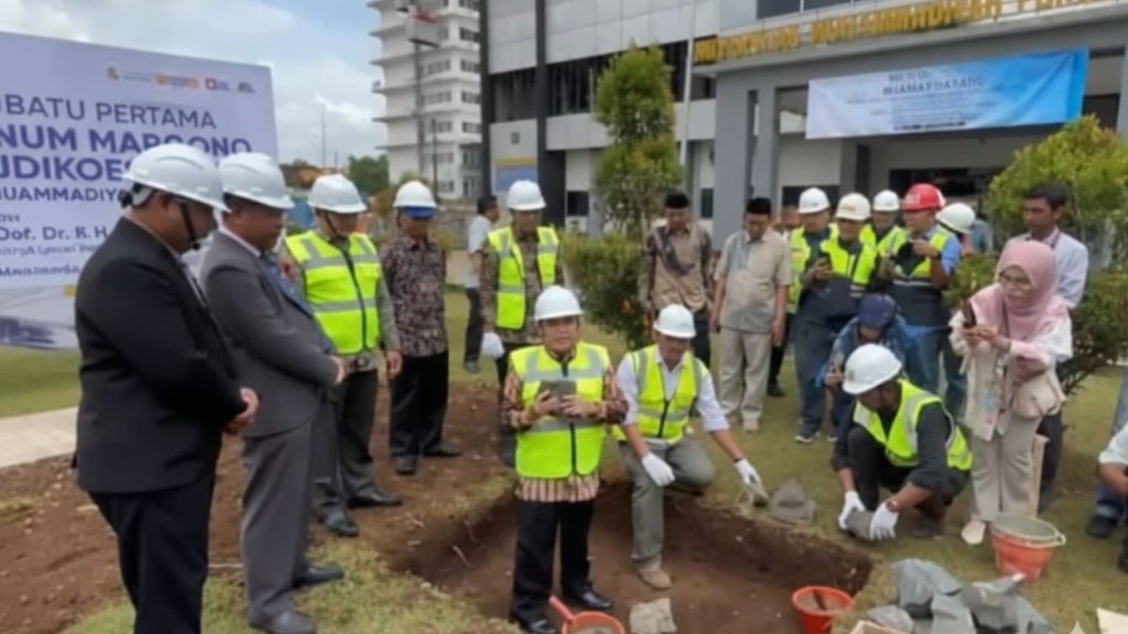 UMP Bangun Megatorium Margono Djojohadikusumo, Bakal Jadi Landmark Baru di Purwokerto