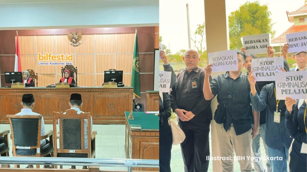 Seruan Bebaskan 3 Remaja Purwokerto Pro-Demokrasi Makin Bergema!