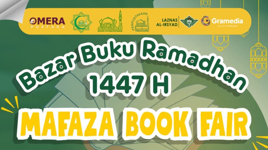 Mafaza Book Fair 2026: Pesta Literasi Ramadhan di Lapangan Masjid Fatimatuzzahra Purwokerto