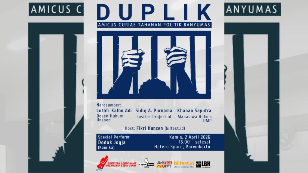 DUPLIK Banyumas: Menguatkan Suara Publik melalui Amicus Curiae untuk Keadilan yang Lebih Manusiawi