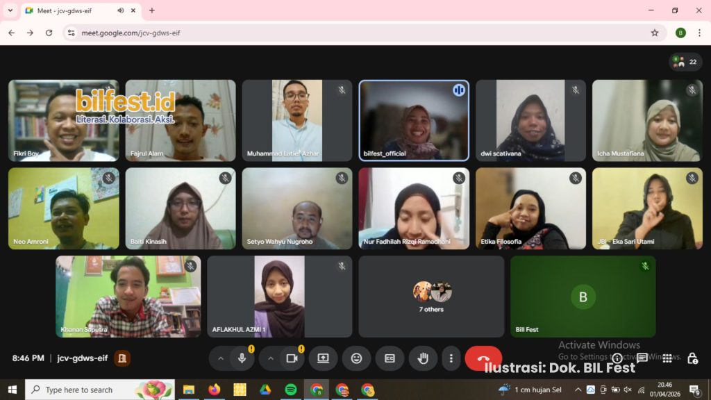 Inkubasi Penulis BIL Fest 2026: Jumpa Perdana dengan 16 Peserta