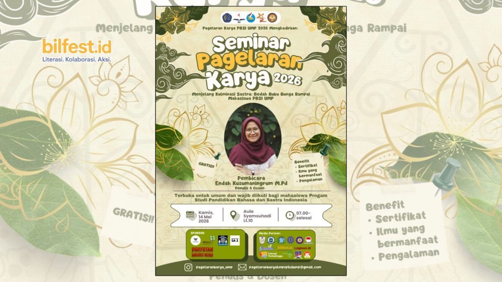 Saksikan Dan Ramaikan Pagelaran Karya UMP 2026: Panggung Kreativitas dan Selebrasi Intelektual Mahasiswa