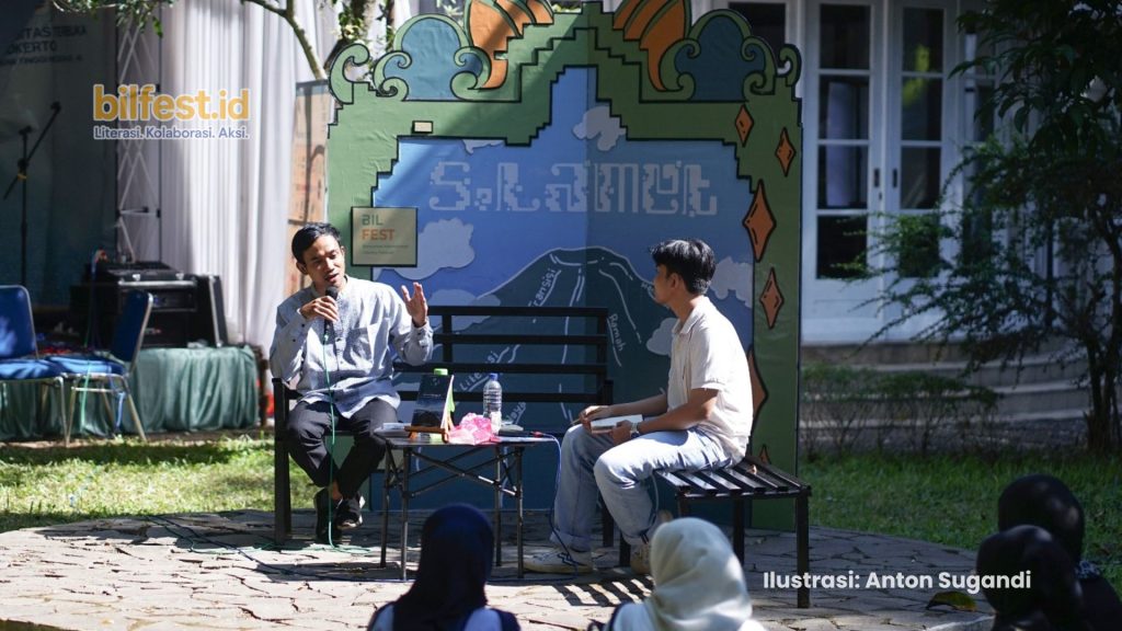 Diskusi Mendalam di BIL Fest 2026: Alvin Qodri Lazuardy Mengajak Peserta Bincang Inspiratif Memahami Risalah Ekologis