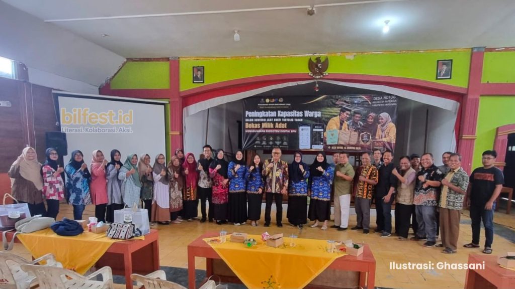 FH Unsoed dan Kantor Pertanahan Banyumas Edukasi Konversi Sertifikat Elektronik Tanah Adat di Notog