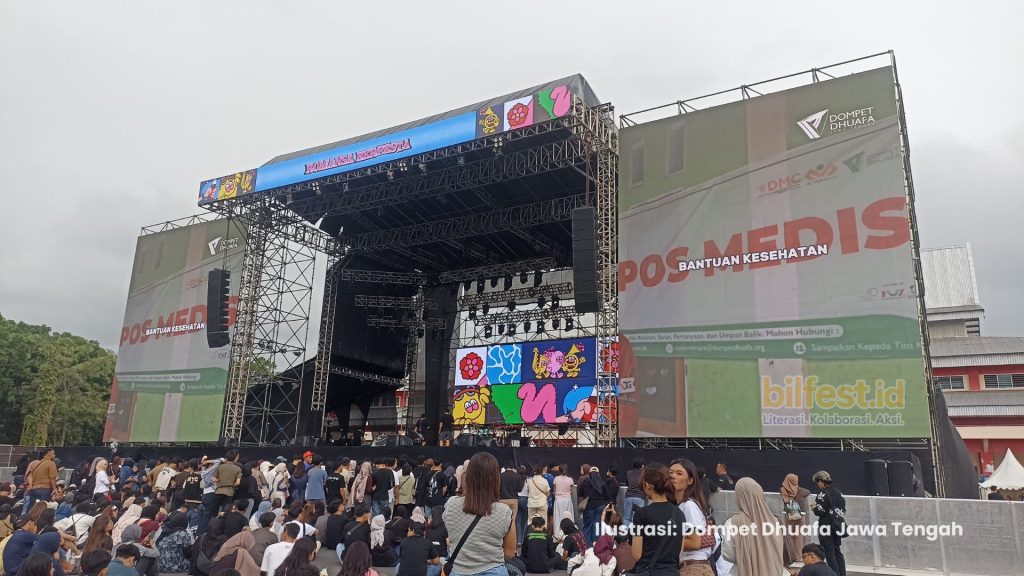 Dompet Dhuafa Jawa Tengah Hadirkan Mushola di Festival Romansa Berpesta